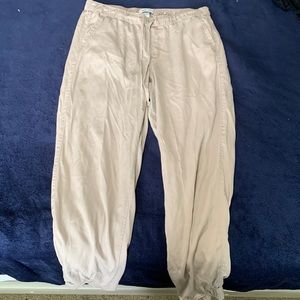 Mauve colored casual pants